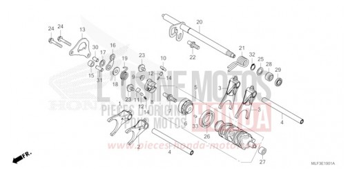 SCHALTTROMMEL (NT1100D) NT1100DP de 2023
